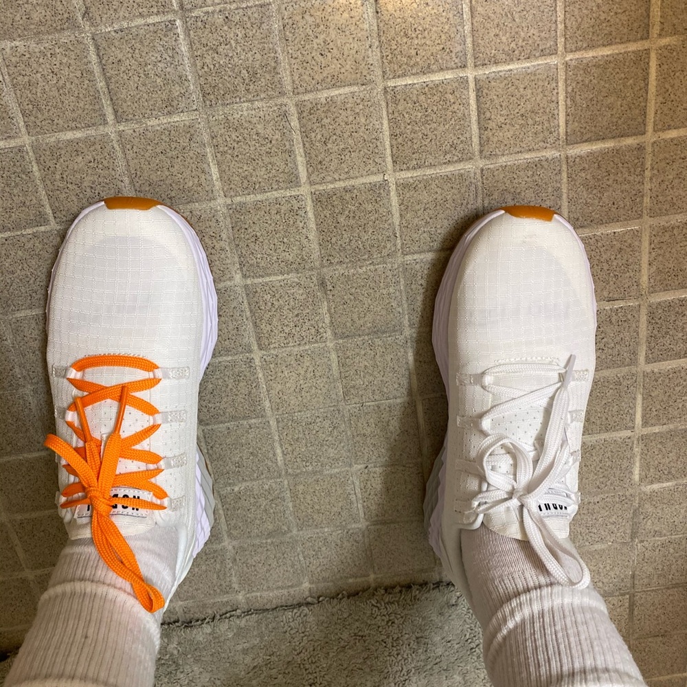 Nobull white ripstop runners in womens